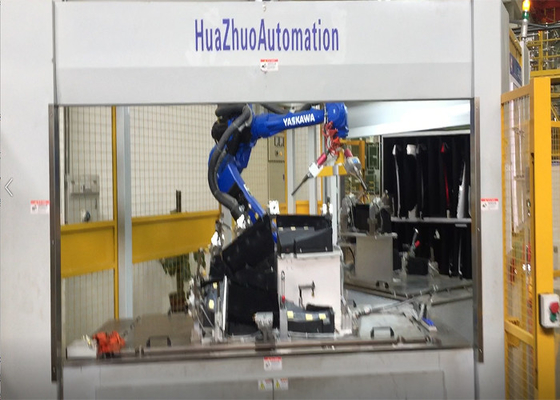 acheter 6mm/S aluminium automatique de soudure robotique des systèmes PLC pour le gril de voiture online manufacture