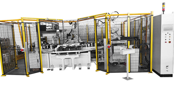Chaîne de production automatique de soudure et d'Assemblée de robot pour l'équilibre en plastique des véhicules à moteur