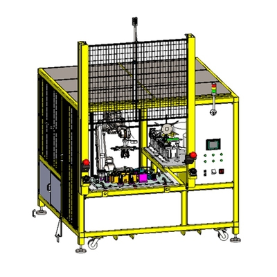 Machine d'insertion de clips automatisée de haute précision à servocommande pour l'assemblage de pièces automobiles