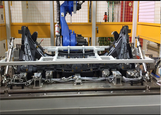 6mm/S aluminium automatique de soudure robotique des systèmes PLC pour le gril de voiture