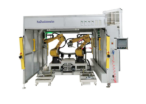 Le système 380V de machine de soudure laser de robot de 6 axes a automatisé la soudeuse de tache