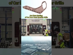 Servo machine de soudage à chaud de plaques pour couverture de corne de véhicule