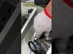 Machine de poinçonnage et de soudage par ultrasons de pare-chocs automobiles automatisé pour couvercle radar