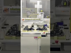 Tir en usine : Insertion d'agrafes de spoiler automobile