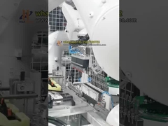 Cellule d'insertion à double pince-robot pour l'assemblage de pièces automobiles