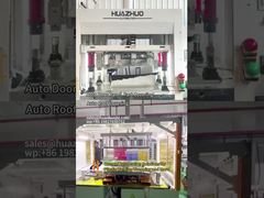 Technologie de revêtement et de stratification des panneaux de toiture et de porte des véhicules