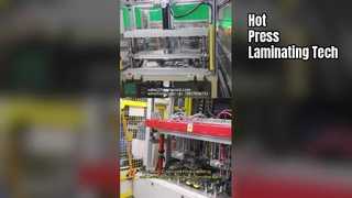 Des rides sur le panneau de chargement ? Solution de laminage à chaud